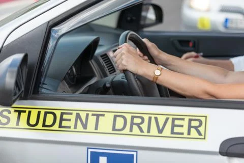 Driving education Foto stock
