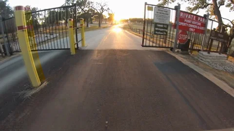Driving fast park time lapse Stock Footage 33840542