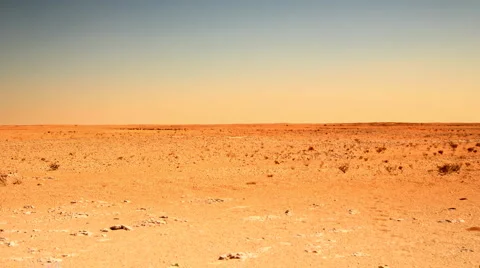 Driving Fast Through the Oman Desert Stock Footage 1420414
