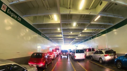 Driving Off Ferry 動画素材 116816787