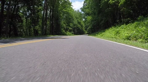 Driving first person view Vídeos de archivo 52299225