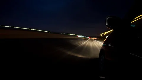 Driving 動画素材 74487670