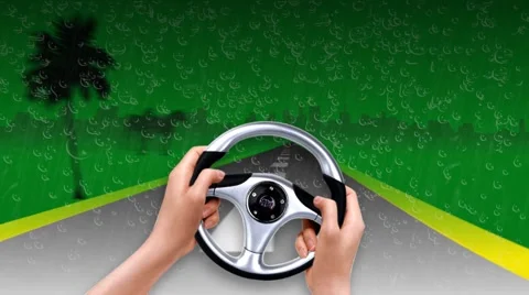 Driving game Video stock 926603