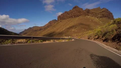 Driving in Gran Canaria 스톡 동영상 68064874