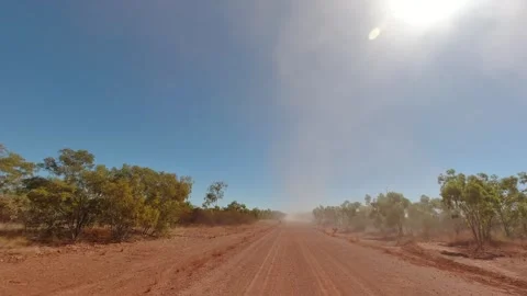 Driving - Gregory Lawn Hill Rd QLD Stock Footage 331624621