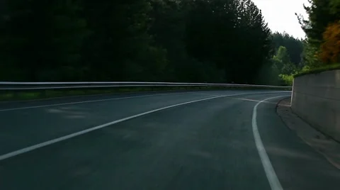 Driving on highway Video stock 8648029