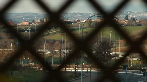 Driving on highway Stock Footage 10727589