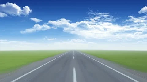 Driving on highway Stock Footage 11401032