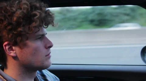 Driving on the highway Stock Footage 41571595