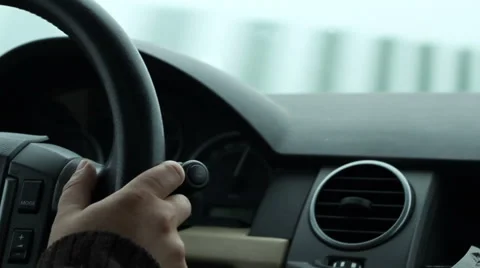 Driving on Highway Stock Footage 43973673