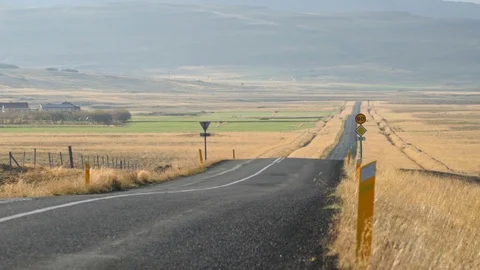 Driving on the highway Stock Footage 106218756