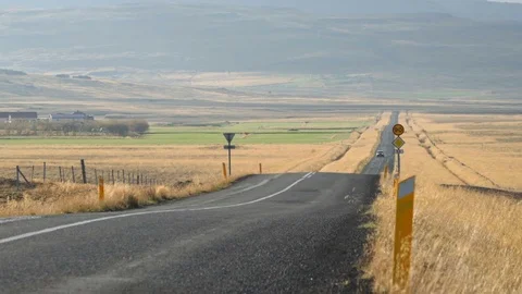 Driving on the highway Video stock 106218787