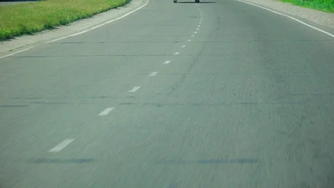 Driving on the highway 動画素材 107680281