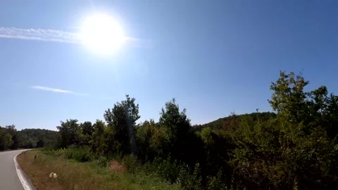 Driving on the highway Stock Footage 143188387