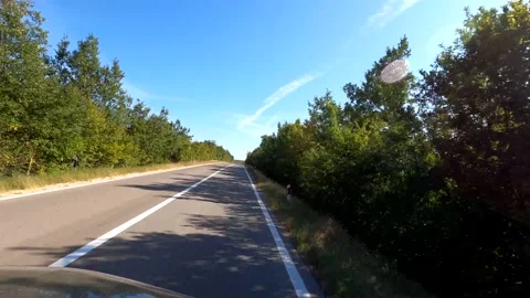 Driving on the highway Stock Footage 143188462