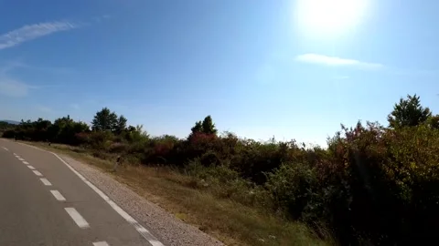 Driving on the highway Stock Footage 143188516