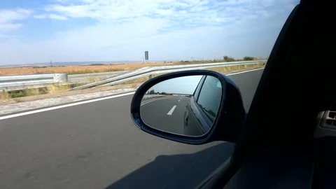 Driving on the highway Stock Footage 143256660