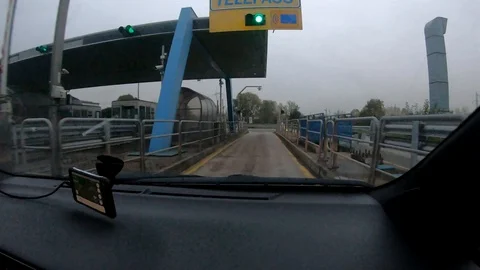Driving on a highway in Italy. timelapse hyperlapse drivelapse. Stock Footage 120253196