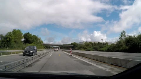 Driving a highway in the sunshine Stock Footage 172067400
