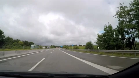Driving a highway in the sunshine Stock Footage 172069855