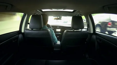 Driving On Highway Time-lapse Stock Footage 53491983