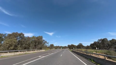 Driving - Hume Freeway - Seymour Vídeos de archivo 331685337