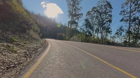 Driving Hyperlapse - Great Alpine Rd - Hotham-Harrietville Stock Footage 332105404