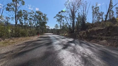 Driving Hyperlapse - Great Alpine Road - Omeo 스톡 동영상 332105187