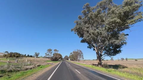 Driving Hyperlapse - Great Western Highway - North of Cowra Vídeos de archivo 332105023