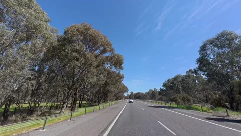 Driving Hyperlapse - Hume Freeway - Wangaratta Stock Footage 332105463