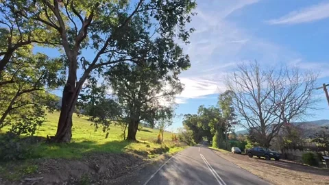 Driving Hyperlapse - Lockharts Gap Rd, Charleroi Vídeos de archivo 341660385