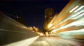 Driving Hyperlapse POV Los Angeles Night Cityscape 4k or 4k+ Resolution
