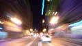 Driving Hyperlapse POV Los Angeles Night Cityscape 4k or 4k+ Resolution