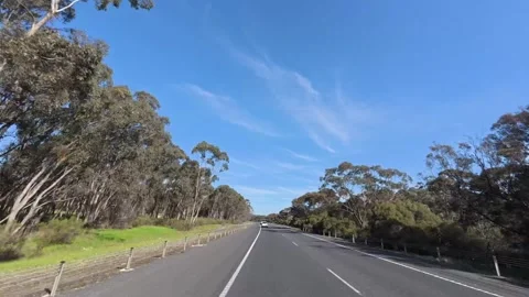 Driving Hyperlapse - Seymour to Broadford 스톡 동영상 332106606