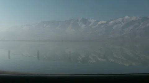 Driving I-80 CR Stock Footage 549591