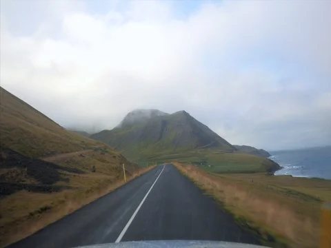 Driving in iceland Vidéo 83335871