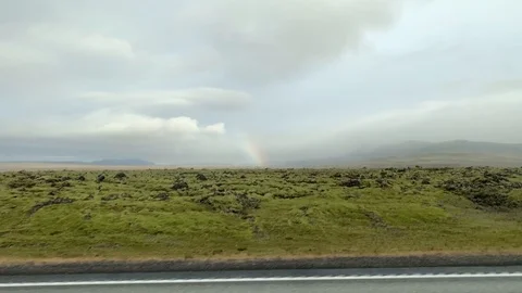Driving in Iceland Stock Footage 119226670