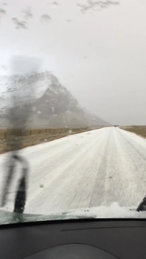 Driving in Iceland Stock Footage 327950218