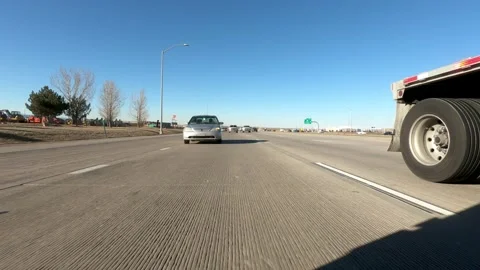 Driving on interstate time-lapse Video stock 149941462