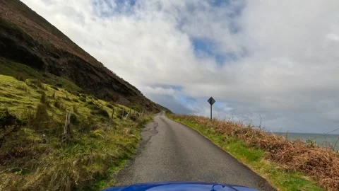 Driving in Ireland Stock Footage 337969075