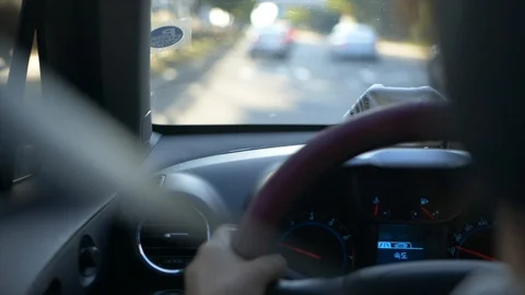 Driving in Korea Stock Footage 95220486