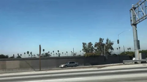 Driving in la Video stock 81169118