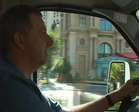 Driving in las vegas Stock Footage 143196