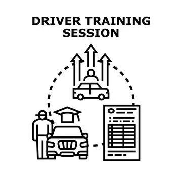 Driving learning process and education for student acquisition Stock Illustration