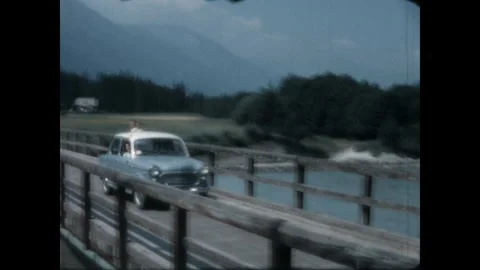 Driving to Lienz 1964 Stock Footage 310558795