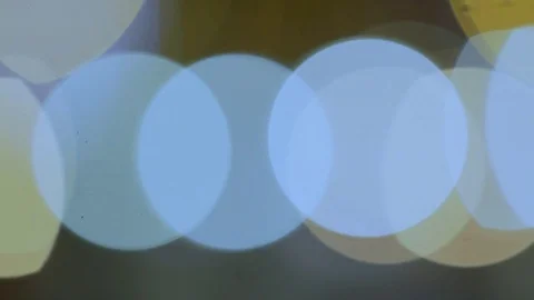 Driving lights in boke effect Stock Footage 73577185