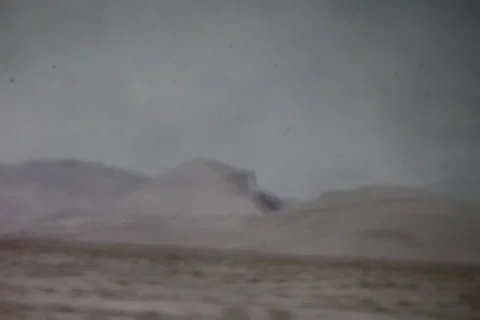 Driving  looking at mountains Stock Footage 24671236