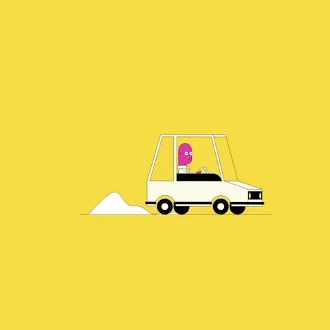 Driving loop 動画素材 164033149