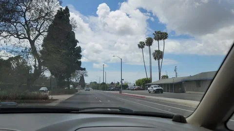 Driving Los Angeles California Street Ho... | Stock Video | Pond5