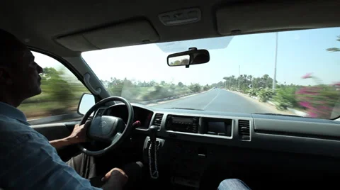 Driving in Luxor, Egypt Stock Footage 34983388
